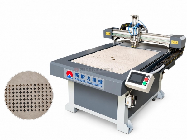 CNC Leather eyelet machine